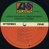 Aleem Featuring Leroy Burgess : Casually Formal (LP, Album)