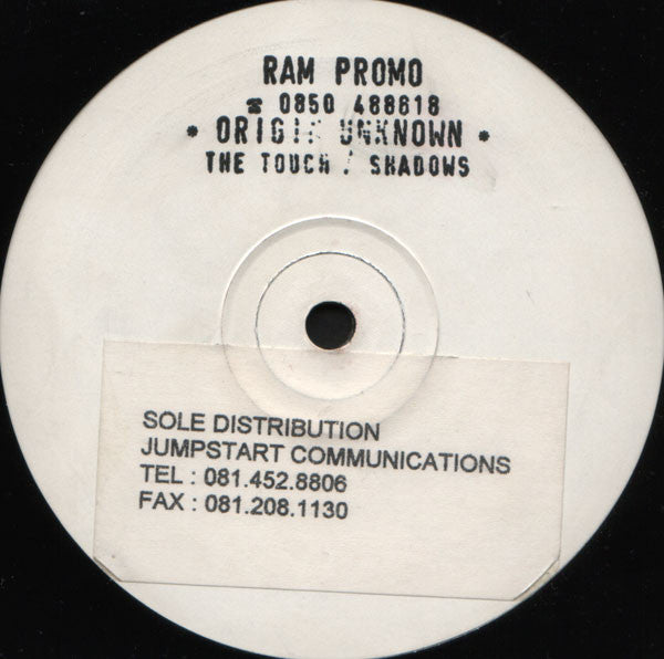 Origin Unknown : The Touch / Shadows (12", Promo, W/Lbl, Sta)