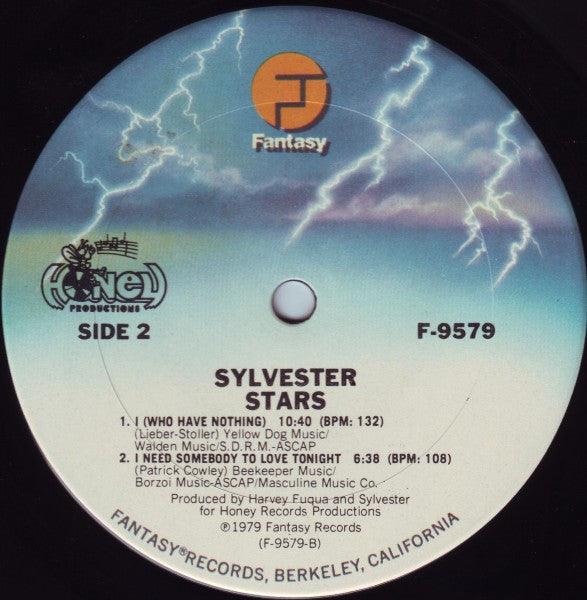 Sylvester : Stars (LP, Album, San)