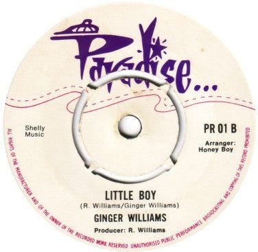 Ginger Williams : I Can't Resist Your Tenderness (7", Single, 4-p)