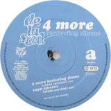 De La Soul Featuring Zhané : 4 More (12", Promo)