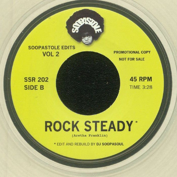 Kool & The Gang & Gene Redd / Aretha Franklin : Give It Up / Rock Steady (7", Ltd, Num, Promo, RP, Unofficial, Cle)