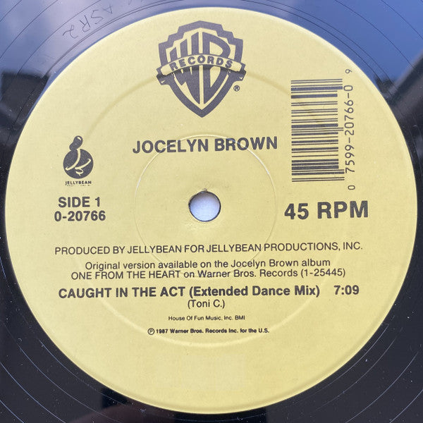 Jocelyn Brown : Caught In The Act (12")
