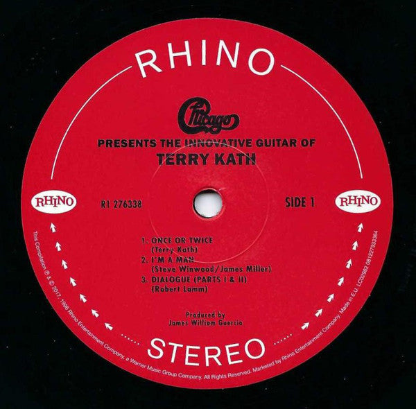 Chicago (2) : Chicago Presents The Innovative Guitar Of Terry Kath (2xLP, Comp, Ltd, RE, 180)