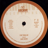 Barry Brown : Stop Them Jah (10")