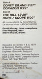 David Murray Trio : Sweet Lovely (LP, Album)