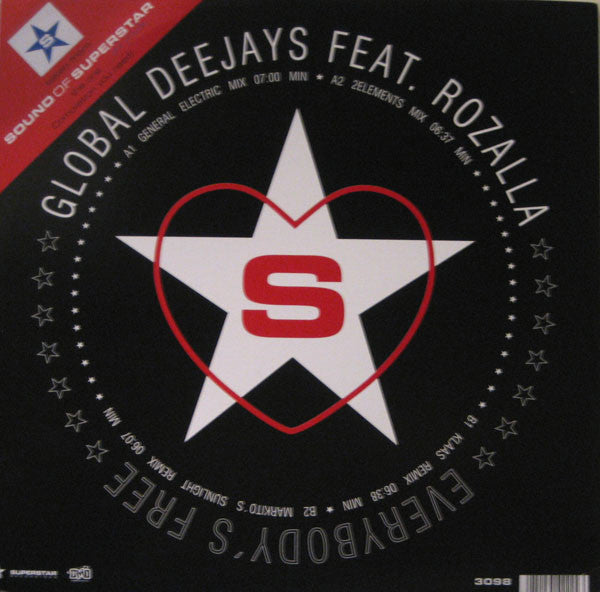 Global Deejays Feat. Rozalla : Everybody's Free (12")