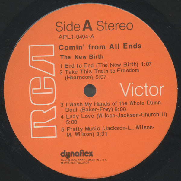 The New Birth* : Comin' From All Ends (LP, Album, Hol)