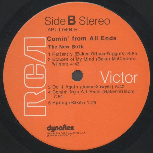 The New Birth* : Comin' From All Ends (LP, Album, Hol)