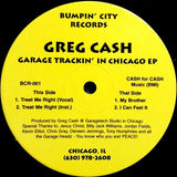 Greg Cash : Garage Trackin' In Chicago EP (12", EP)