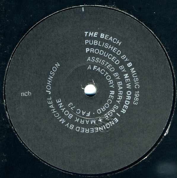 New Order : Blue Monday (12", Single, Bla)