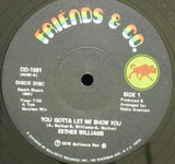 Esther Williams : You Gotta Let Me Show You  (12")