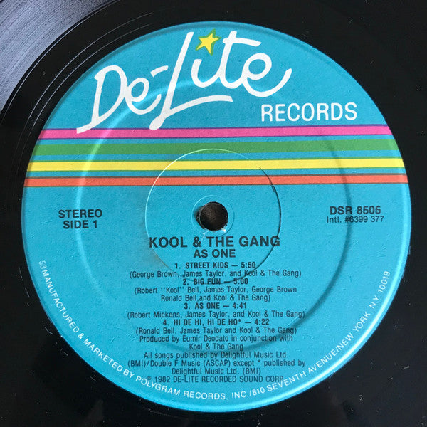 Kool & The Gang : As One (LP, Album, 53 )