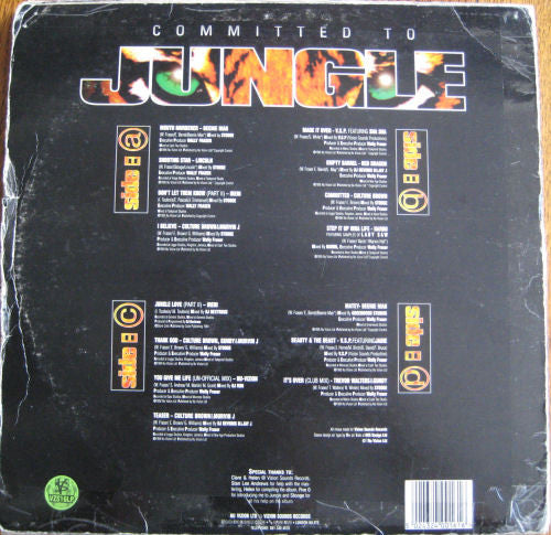 Various : Committed To Jungle (2xLP, Comp)