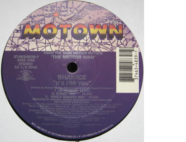 Shanice : It's For You (12")