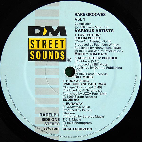Various : Rare Groove Vol. 1 (LP, Comp)