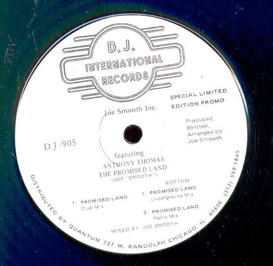 Joe Smooth Featuring Anthony Thomas / Full House : The Promised Land / I Remember (12", Ltd, Promo)