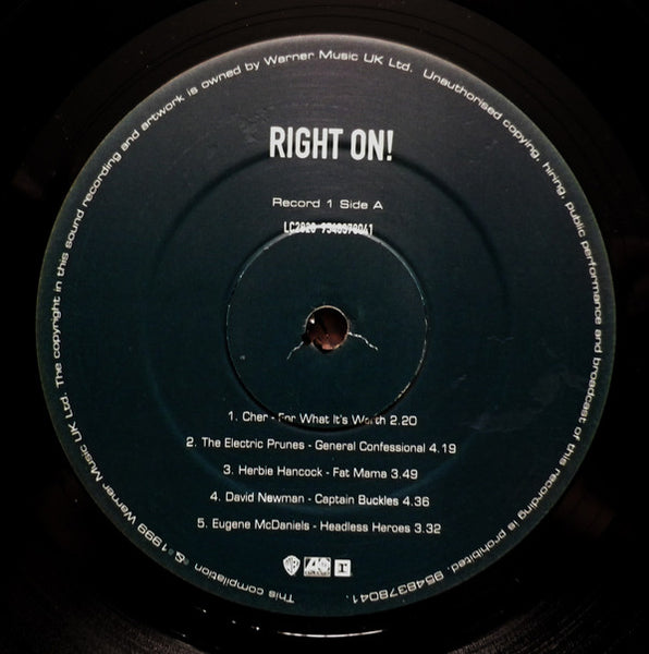 Various : Right On! (2xLP, Comp)