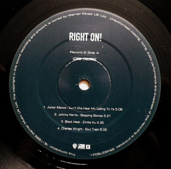 Various : Right On! (2xLP, Comp)