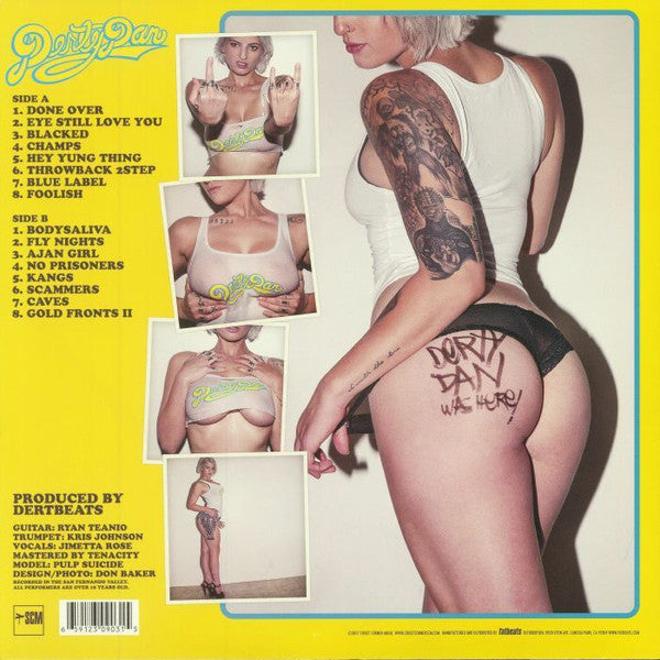 Derty Dan : Derty Dan's Cheap Thrills (LP, Album)