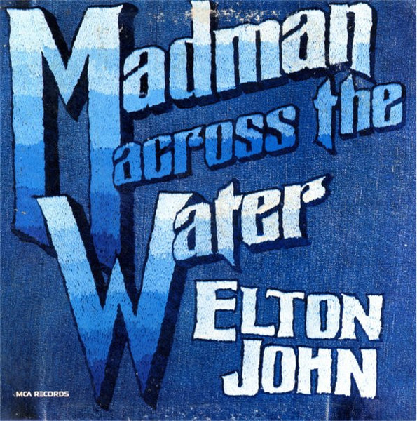 Elton John : Madman Across The Water (LP, Album, RE, Pin)