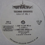 Techno Grooves : U.S.A. E.P. VOL. 1 (12", EP)