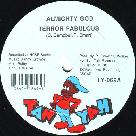 Terror Fabulous : Almighty God (12")