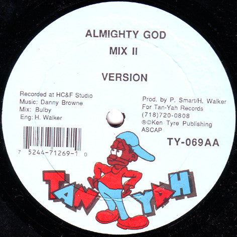Terror Fabulous : Almighty God (12")