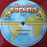 Junior Delgado : The Raiders / Warrior (12", Red)