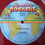 Junior Delgado : The Raiders / Warrior (12", Red)
