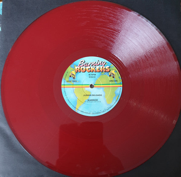 Junior Delgado : The Raiders / Warrior (12", Red)