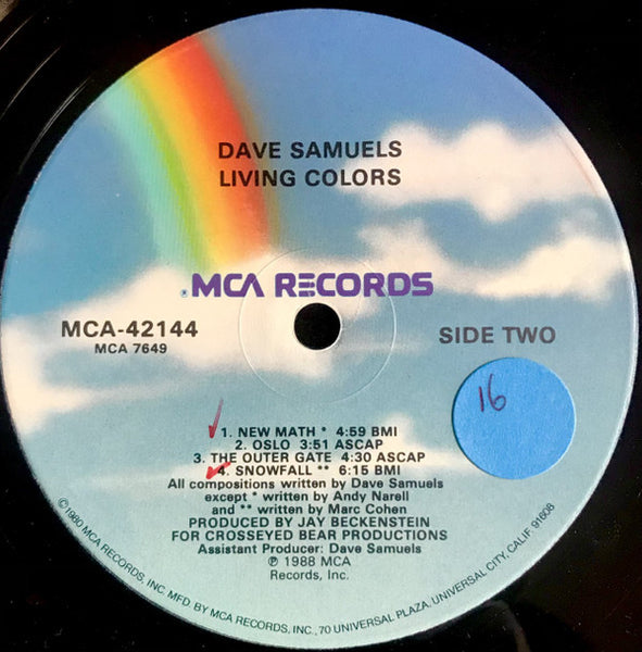Dave Samuels : Living Colors (LP, Album)