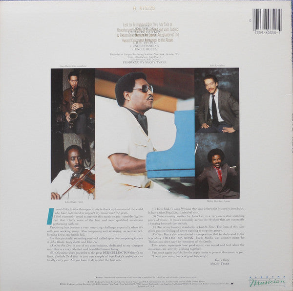 McCoy Tyner : Dimensions (LP, Album, Promo)