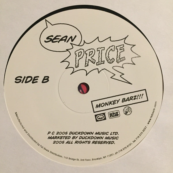 Sean Price : Monkey Barz (2xLP, Album, RE, RP)