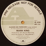 Mark King : Clocks Go Forward (12", Promo)