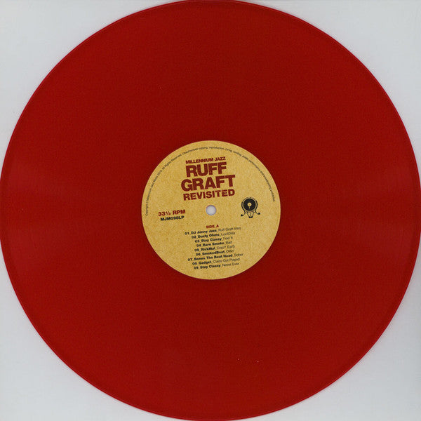 The MJM Artists : Ruff Graft Revisited (LP, Album, Comp, Ltd, Red)