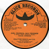 Doctor Rocx And Co. : Girl Friends / Boy Friends (12", Promo)