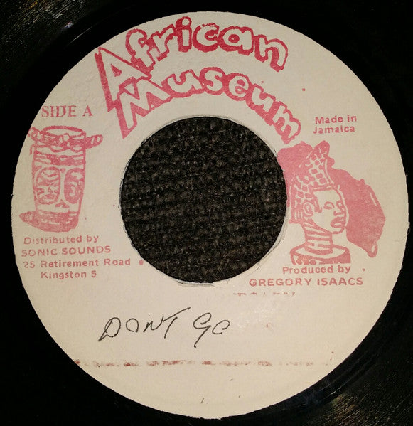 Gregory Isaacs : Don't Go (7", Single)