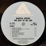 Martha Reeves : The Rest Of My Life (LP, Album, Wad)