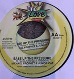 Ras Sherby / Michael Prophet, Junior Cat : Stand Up / Ease Up The Pressure   (7")