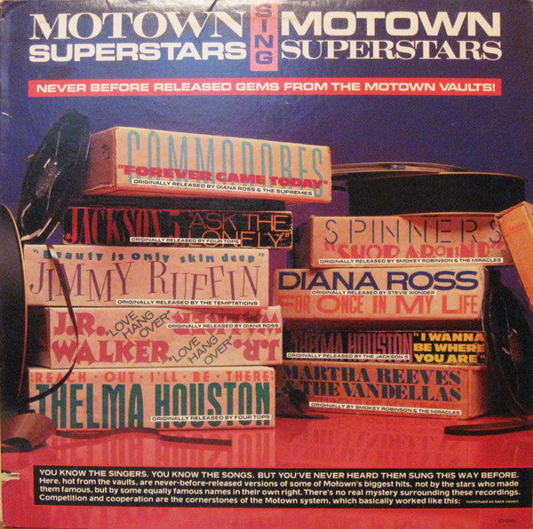 Various : Motown Superstars Sing Motown Superstars (LP, Comp)
