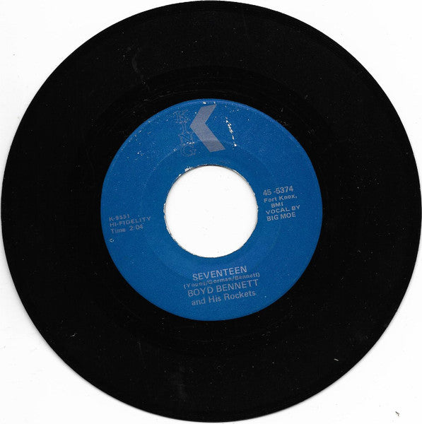 Boyd Bennett And His Rockets : Seventeen (7", RP)
