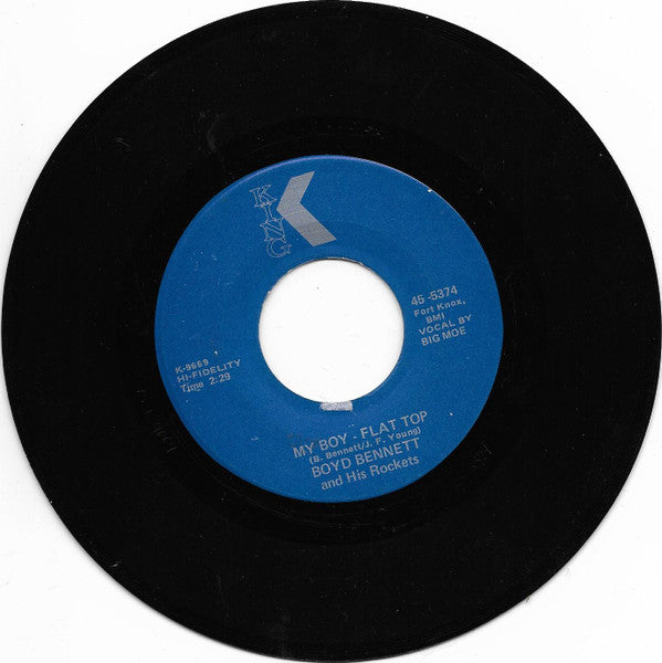 Boyd Bennett And His Rockets : Seventeen (7", RP)