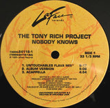 The Tony Rich Project : Nobody Knows (12")