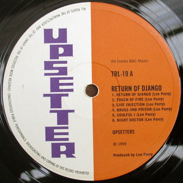 The Upsetters : Return Of Django (LP, Album, Gat)