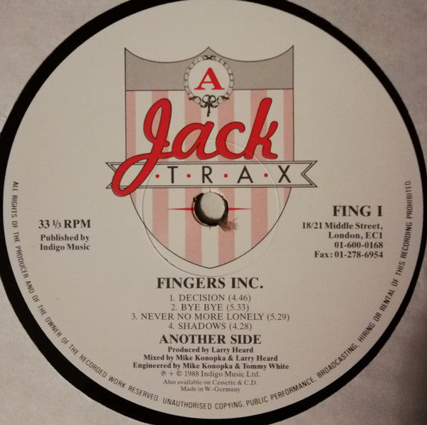 Fingers Inc. : Another Side (2xLP, Album)