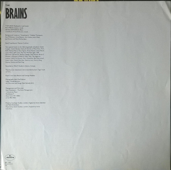 The Brains : The Brains (LP, Album, 72 )
