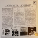 Miles Davis : Milestones (LP, Album, RE, RP, 180)