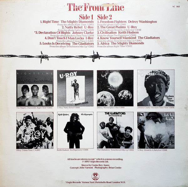 Various : The Front Line (LP, Smplr)