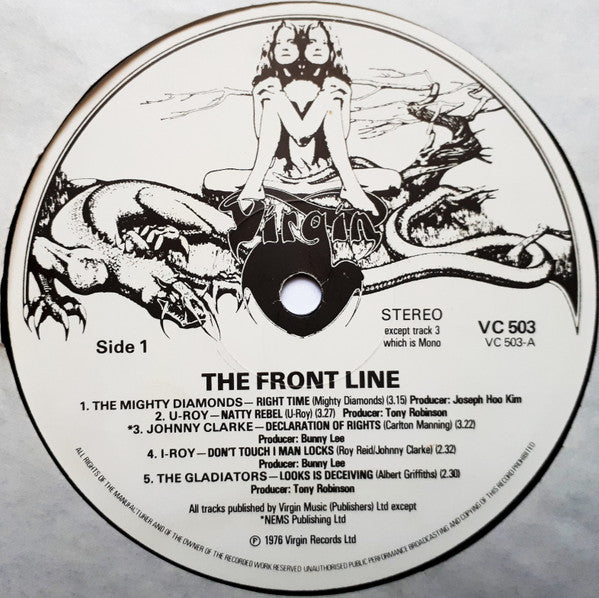 Various : The Front Line (LP, Smplr)